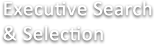 Executive Search & Selection